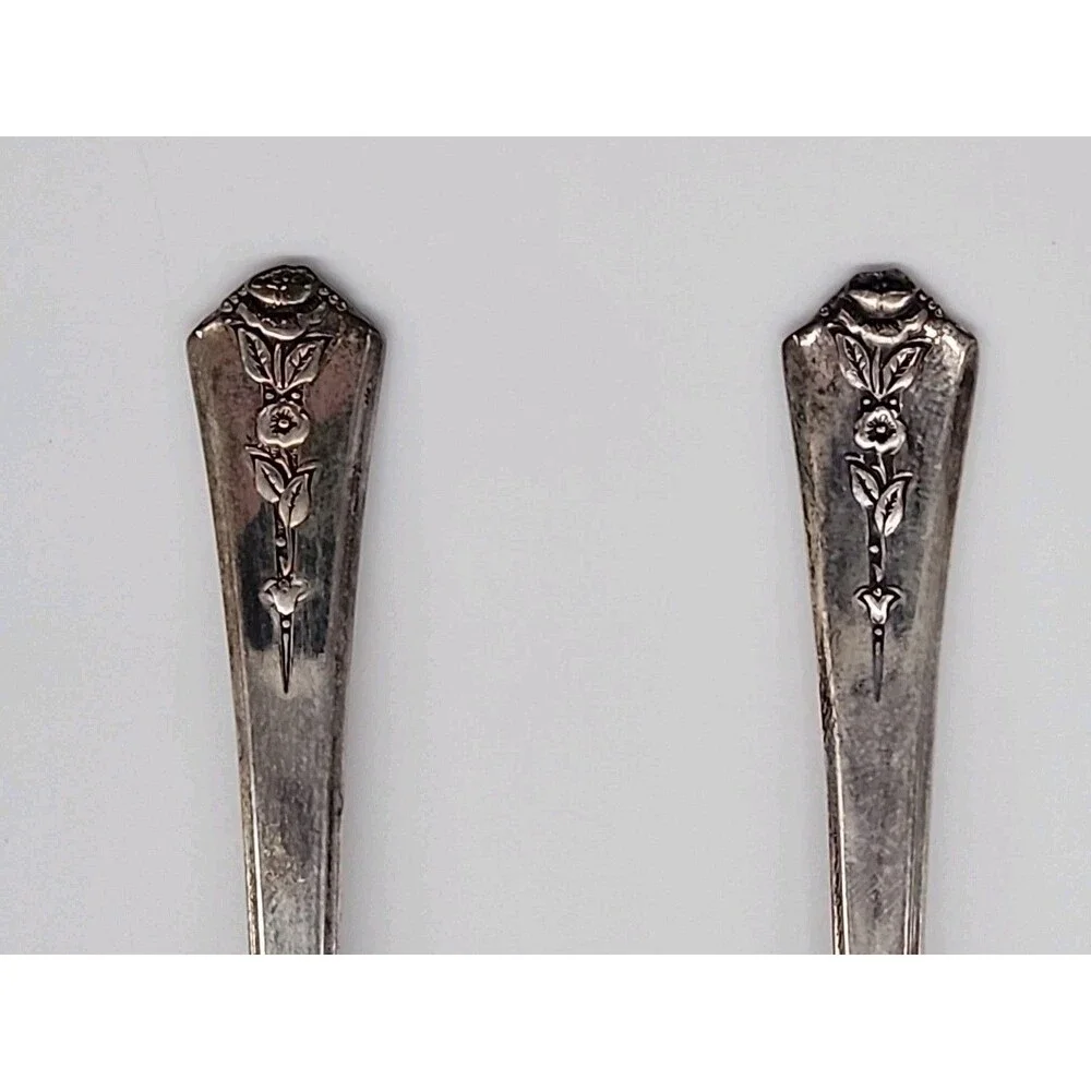 HOLMES & EDWARDS INLAID (IS) SPRING GARDEN ROUND Tea Spoons Replacement
